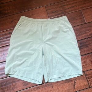 lululemon athletica Men's Mint Green Athletic Shorts size large